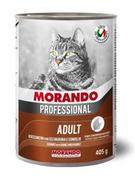 Mokra karma dla kotów - MORANDO Morando Pro Mokra Karma Dla Kota Kawałki Dziczyzna z Królikiem 405 g - miniaturka - grafika 1