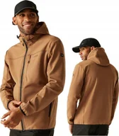 Kurtki męskie - Męska kurtka softshell Regatta z kapturem RMl292 ZN0 XXL - miniaturka - grafika 1