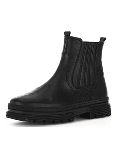 Gabor Skórzane botki w kolorze czarnym - Botki damskie - miniaturka - grafika 1