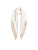 Apaszki i szaliki damskie - Calvin Klein Chusta K60K612706 Beżowy - miniaturka - grafika 1