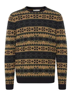 Blend Sweter 20715865 Brązowy Regular Fit - Swetry męskie - miniaturka - grafika 1