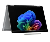 Laptopy 2w1 - HP OmniBook X Flip 2-in-1 Next Gen AI 14-fk0217nw Copilot+ PC AMD Ryzen AI 7 (14") 2K 24 GB LPDDR5x-SDRAM Wi-Fi 7 (802.11be) Windows 11 Home Srebrny CF6L2EA - miniaturka - grafika 1