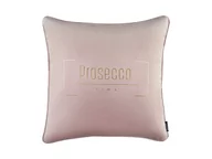 Poszewki na poduszki - Room99 POSZEWKA DEKORACYJNA UNIQUE - PROSECCO TIME PUDROWY RÓŻ 45x45 5902963475619 - miniaturka - grafika 1
