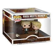 Figurki dla dzieci - Funko POP! Moment, figurka kolekcjonerska, Attack of Titan, Eren meets Reiner, 1432 - miniaturka - grafika 1