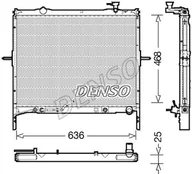 Układ chłodzenia - akcesoria - Chłodnica, układ chłodzenia silnika Denso DRM43002 - miniaturka - grafika 1