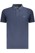 Koszulki męskie - TIMBERLAND POLO KRÓTKI RĘKAW MĘSKI NIEBIESKI - miniaturka - grafika 1