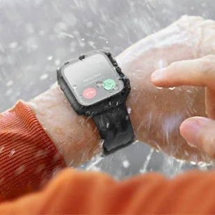 UNIQ etui Nautic Apple Watch Series 4/5/6/SE 44mm biały/white - Etui i futerały do telefonów - miniaturka - grafika 5