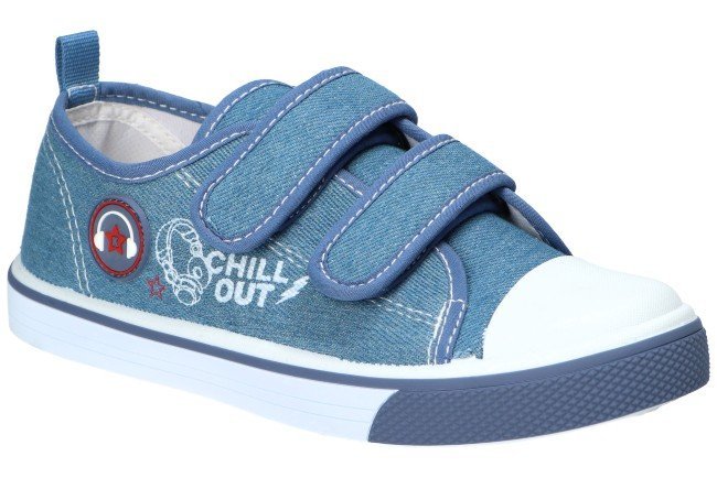 AMERICAN CLUB TEN162 TENISÓWKI TRAMPKI DZIECIĘCE BLUE 31