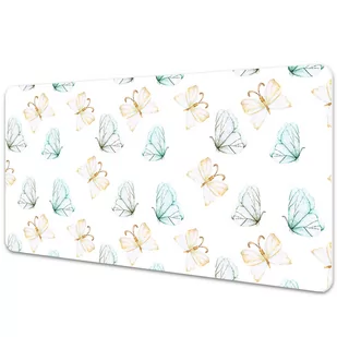 Duża podkładka na biurko dla dzieci Motyle 100x50 cm - Podkładki na biurko - miniaturka - grafika 1