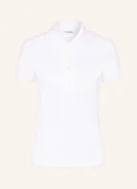 Koszulki i topy damskie - Lacoste Koszulka Polo Z Piki Slim Fit weiss - LACOSTE - miniaturka - grafika 1