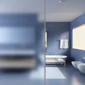 Zasłony - vidaXL Folia na szybę, mrożona, mleczna, samoprzylepna, 0,9 x 50 m - miniaturka - grafika 1