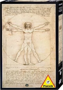 Piatnik Leonardo da Vinci Proporcje Puzzle 1000 elementów - Puzzle - miniaturka - grafika 1