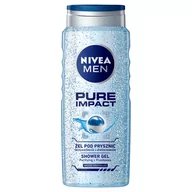 Żele pod prysznic dla mężczyzn - NIVEA - Men Pure Impact żel pod prysznic dla mężczyzn - miniaturka - grafika 1