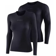 Koszulki sportowe damskie - Koszulka do biegania na rower unisex Brubeck Base Layer - miniaturka - grafika 1