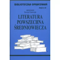 Biblios Biblioteczka Opracowań Literatura powszechna średniowiecza - Danuta Polańczyk - Lektury szkoła podstawowa - miniaturka - grafika 3