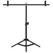 Akcesoria do fotografii bezcieniowej - Puluz Zestaw/Statyw do mocowania tła fotograficznego 67cm PU3054B - miniaturka - grafika 1