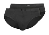 Majtki męskie - Henderson, Slipy męskie, 2 szt grafitowe, rozmiar XXXL - miniaturka - grafika 1