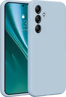 Etui i futerały do telefonów - Etteri Nakładka Etteri Silicone Case do Samsung Galaxy A35 5G jasnoniebieska - miniaturka - grafika 1