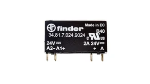 Finder Przekaźnik półprzewodnikowy 1NO 1,5...24V DC/2A, 24V DC 34.81.7.024.9024 - Sterowniki i przekaźniki - miniaturka - grafika 3