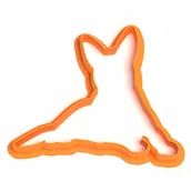 Formy do ciast - Foremka do ciastek Leżący Pies Psy Wykrawacz - miniaturka - grafika 1