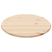 Blaty meblowe i parapety okienne - vidaXL Blat stołu, naturalne drewno sosnowe, okrągły, 28 mm, 90 cm vidaXL - miniaturka - grafika 1