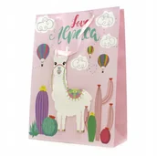 Opakowania i torebki na prezenty - Torebka Prezentowa Lama Alpaka 30X42 Różne Wzory - miniaturka - grafika 1