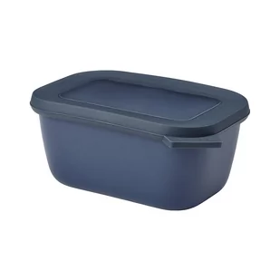 Mepal Mepal Cirqula Oblong Nordic Denim 0,75 L Granatowa Miska Kuchenna Plastikowa Z Pokrywką - Miski i półmiski - miniaturka - grafika 2