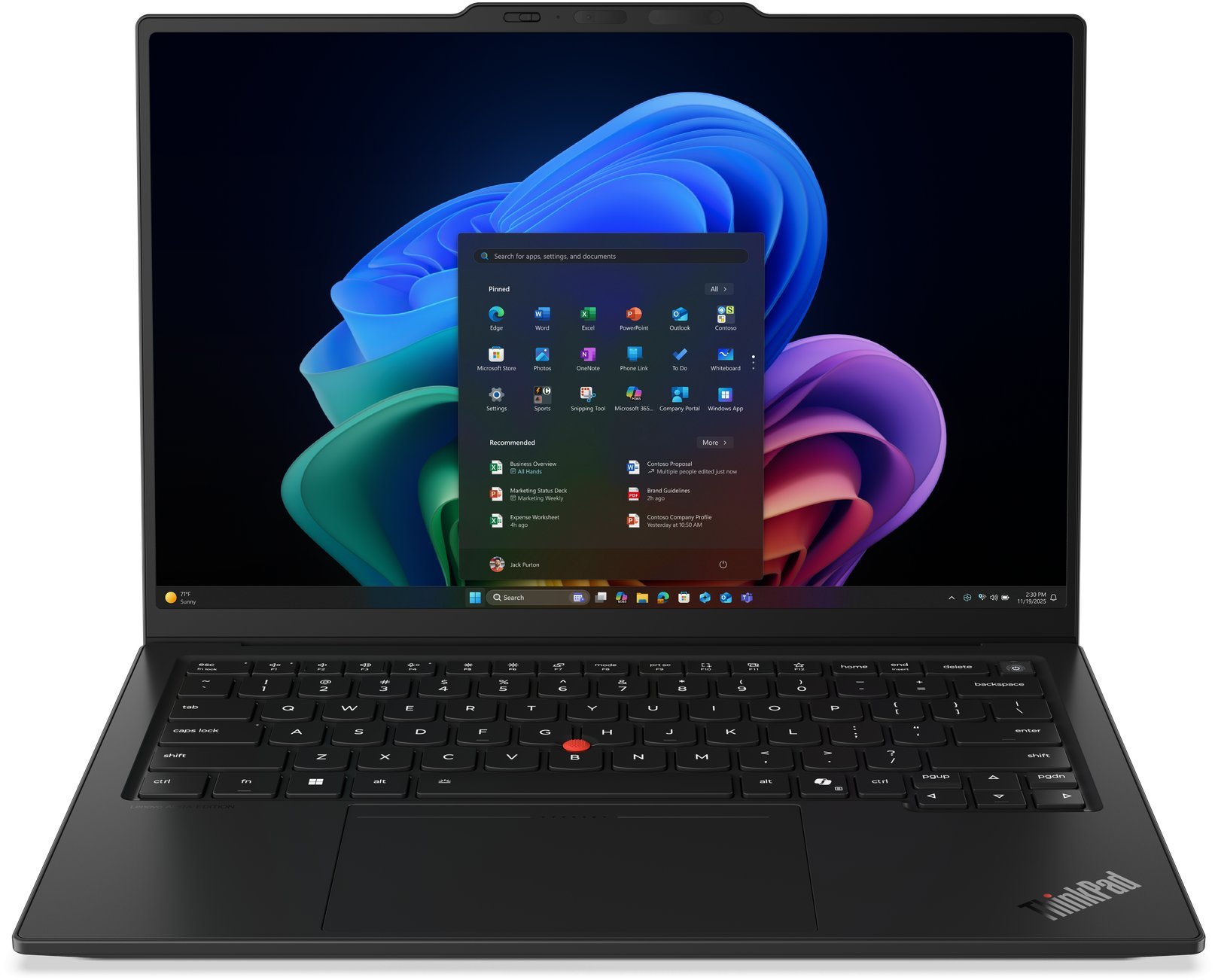 Lenovo ThinkPad X1 Carbon Gen 14 Aura Edition Copilot+ PC 21V70075MX