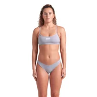 Stroje kąpielowe - Strój Kąpielowy Bikini Bandeau Solid dwucześciowy - miniaturka - grafika 1