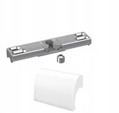 Klamki - ZATRZASK BALKONOWY POCHWYT DELUXE BIAŁY DRZWI - miniaturka - grafika 1