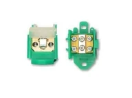 Inne akcesoria elektryczne - Zacisk odgałęźny WLZ 35/4X16 zielony - miniaturka - grafika 1