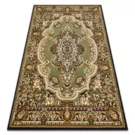 Dywany - Dywan BCF Morad WIOSNA Ornament, klasyczny - oliwka zielony, 60x110 cm - miniaturka - grafika 1