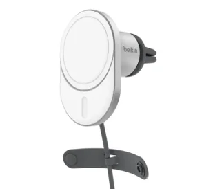 Belkin z ładowarka QI2 15W Srebrny - Uchwyty samochodowe do telefonów - miniaturka - grafika 1