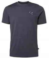 Koszulki męskie - 3334 Koszulka Męska Puma T-shirt Sportowa Bawełniana Grafitowa XL - miniaturka - grafika 1