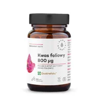 Witaminy i minerały - Aura Herbals Kwas foliowy Suplement diety 60 kaps. - miniaturka - grafika 1