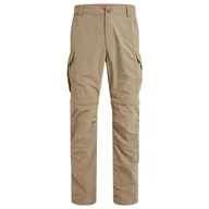 Spodnie sportowe męskie - Spodnie męskie Craghoppers NosiLife Convertible Cargo Trouser III Rozmiar: XXXL / Kolor: brązowy - miniaturka - grafika 1