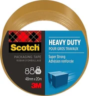 Taśmy klejące - SCOTCH® Heavy Duty, 48mm x 20.3m, 1szt., brązowa - miniaturka - grafika 1