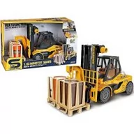 Samochody i pojazdy dla dzieci - Wózek widłowy z podnośnikiem 1:16 Adar - miniaturka - grafika 1