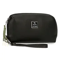 Portfele - Pepe Jeans Damska torebka z portfelem BEA dwuskładnikowa, czarna, jeden rozmiar, Czarny, Rozmiar Uniwersalny - miniaturka - grafika 1