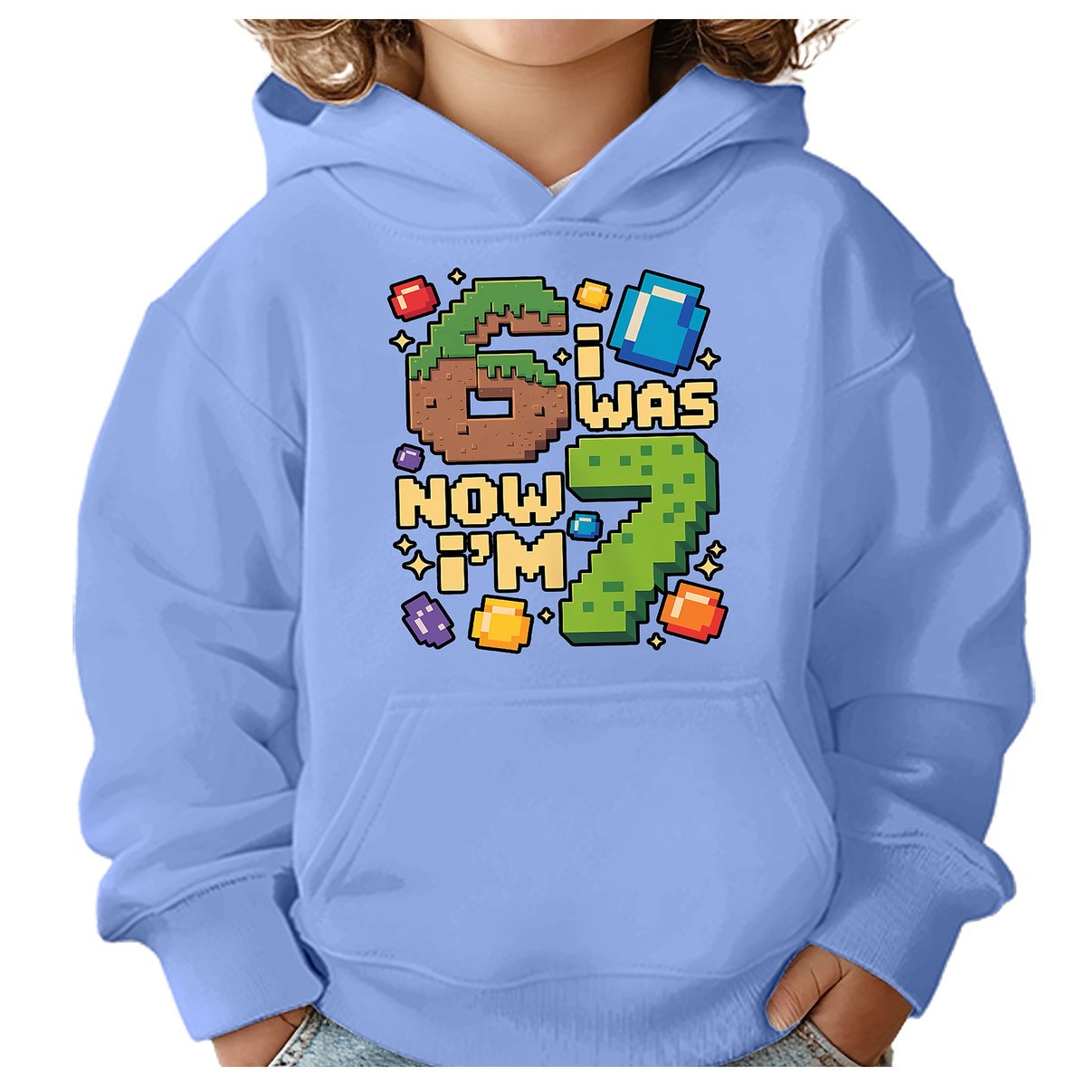 BLUZA DZIECIĘCA Z KAPTUREM 67 SIX SEVEN VIRAL 146-152 DLA DZIECKA PREZENT