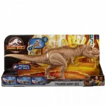 Mattel Jurassic World T-Rex Mega Ryk GJT60 - Figurki dla dzieci - miniaturka - grafika 1