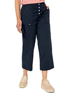 Spodnie damskie - Street One damskie spodnie bawełniane 7/8, Grand Blue, 40W / 26L - miniaturka - grafika 1