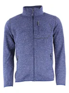 Odzież trekkingowa męska - Peak Mountain Kurtka polarowa "Capino" w kolorze granatowym - miniaturka - grafika 1