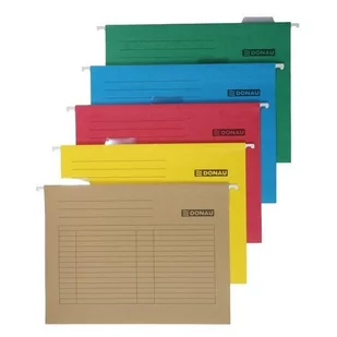 Donau Teczka zawieszkowa A4 brązowa 230g 7410905PL-02) op.5szt - Teczki i skoroszyty - miniaturka - grafika 1