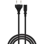 Kable komputerowe i do monitorów - Kabel zasilający EU 2 pin (CEE 7/16) - IEC 320 C7 SAVIO 5 m - miniaturka - grafika 1