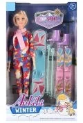 Lalki dla dziewczynek - Lalka 29 cm z akcesoriami Narty MEGA CREATIVE 543708 - miniaturka - grafika 1
