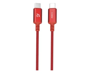 Adam Elements CASA P200 USB–C/USB–C 240W 2m czerwony - Kable USB - miniaturka - grafika 1