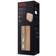 Akcesoria do oczyszczaczy i nawilżaczy powietrza - AEG AKITW2 Zestaw dekoracyjny, delikatna brzoza (pasuje do oczyszczacza powietrza AX51 i AX71, przód z tkaniny z recyklingu, wegański uchwyt ze skóry PU, drewniane nóżki jesionowe, dekoracja, - miniaturka - grafika 1