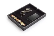 Etui i futerały do telefonów - Sonorous Park/Charge Duo BLK stacja ładująca z półką na pustych miska do smartfona, beżowy/szary/czarny - miniaturka - grafika 1