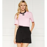 Koszulki i topy damskie - Patrizia Pepe T-shirt | Regular Fit - miniaturka - grafika 1